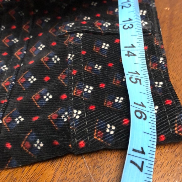 FREE PEOPLE Joanie Printed Cord Skirt - Picture 10 of 10